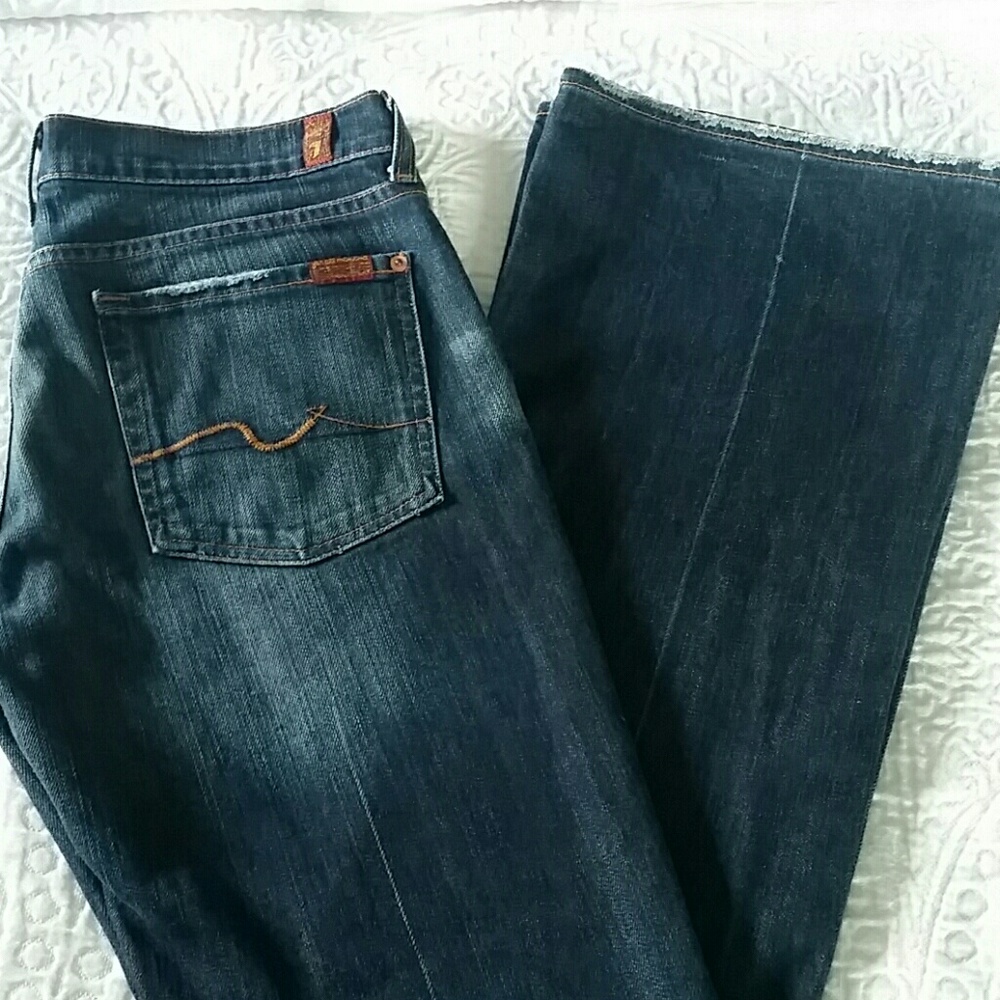 7 for all mankind flare jeans